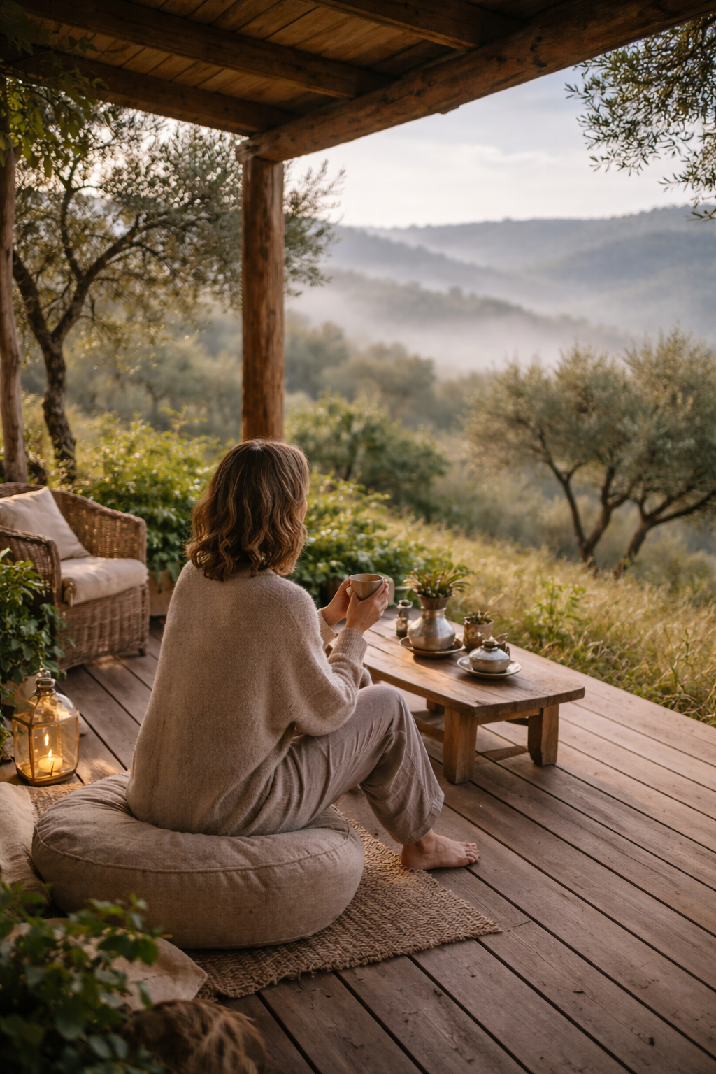 Retiro de silêncio na natureza
